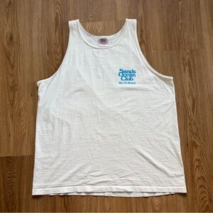 Oneita Vintage Myrtle Beach Sands Ocean Club Tank Top XL Single Stitch